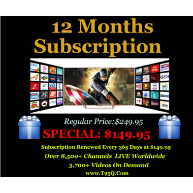 12 Months Subscription Only